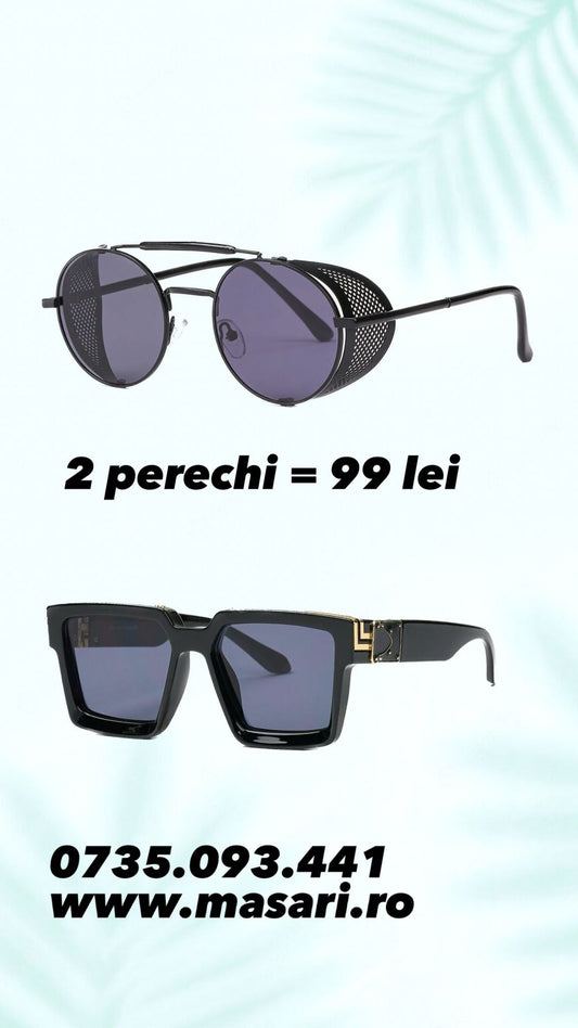 Ofertă Ochelari - Dallas + Diego Black