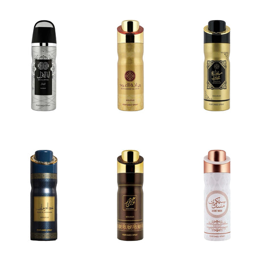 OFERTA SEZONULUI ! - SET 6 SPRAY-URI ORIENTALE DE CORP